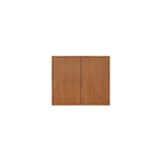 Shelf Library Cabinet | Natural Oak | Medium - Medium / Natural Oak