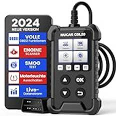 mucar OBD2 Diagnostikenhet, CDL20 OBD2/EOBD diagnostikenhet bil, motor felkodsläsare autodiagnostik, bil avläsare med kompletta OBD2-funktioner, bil avläsare stöder OBDII/EOBD-protokoll