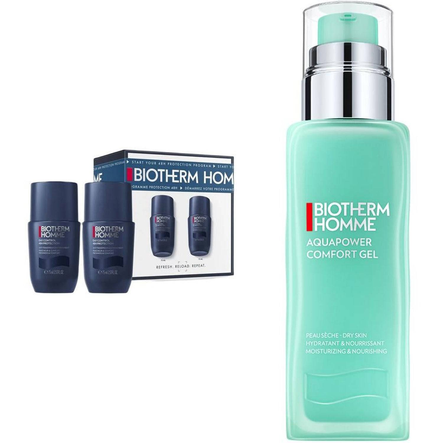 Biotherm Sweet Dad O' Mine Day Control Deo Duo & Aquapower Comfort Gel
