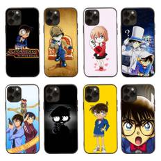 Black Case for Xiaomi Poco X6 X4 M5 M6 F5 F6 C65 C55 C50 C51 C40 Pro Redmi 14C A3X 13C 12C 11T 10A 9C Note 7 6 8A Plus D-50 Detective Conan Redmi Note 12 5G harlekin