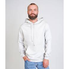 ESSENTIAL MEN'S SENNELS HOODIE - 004 SNOW MELANGE / XXXL