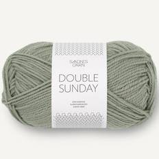 Sandnes Double Sunday 50g - Sandnes Double Sunday Dammig Ljusgrön 8521