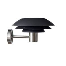 Dyberg Larsen DL31 Outdoor Væglampe Sort & Stål