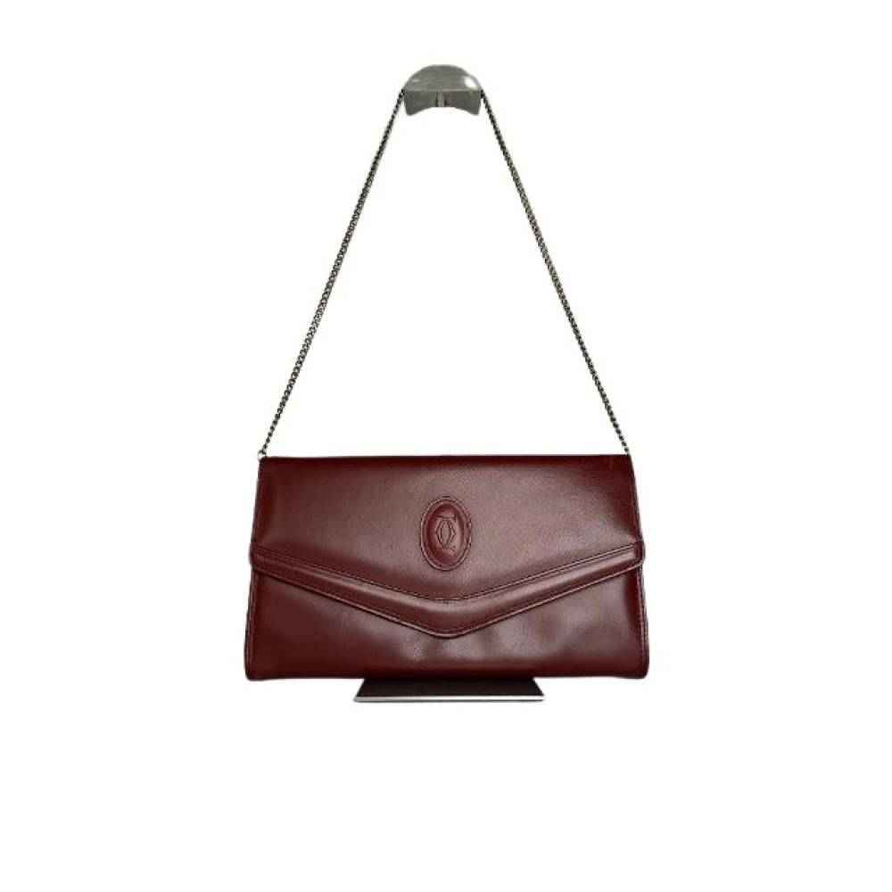 Cartier Vintage - Pre-owned Axelremsväska Vintage - Dam - ONE Size - Läder