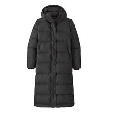 Patagonia Womens Silent Down Long Parka Black (Auslaufware)