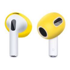 Apple AirPods 3 Silikon Earbuds Tips skyddsfodral - Gul