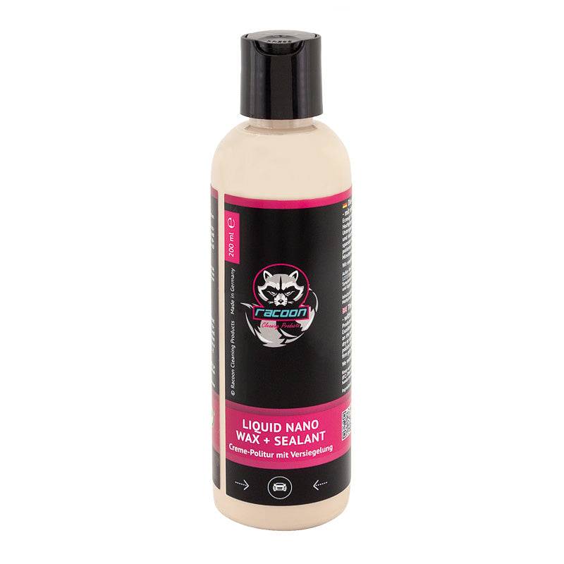 Racoon, LIQUID NANO VAX + FORSEGLING - Højglans Polermiddel - 200ml.