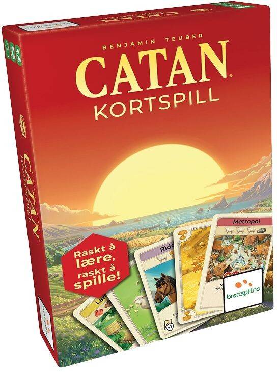 Catan Kortspill - NORSK.