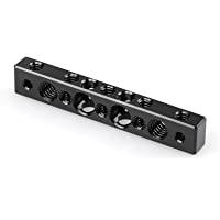 SMALLRIG Cheese Plate med 1/4 och 3/8 tråd, Multifunktionell mini Oststång för Actionkameror, Kameramonitorer, Mikrofoner och LED-Lampor - 1091