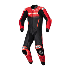 Læderdragt Alpinestars GP-R7, Sort/Mid Rød