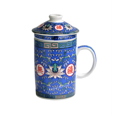 Vacker traditionell temugg 105