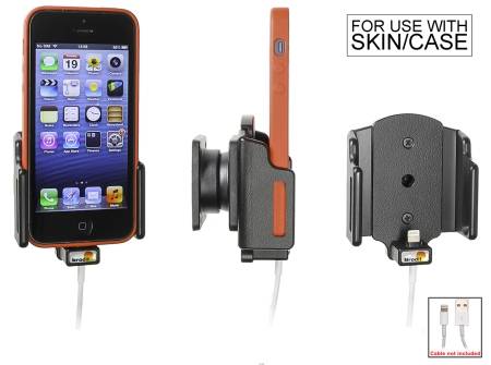 Brodit Hållare för Kabelanslutning, Apple iPhone 5/5C/5S/SE