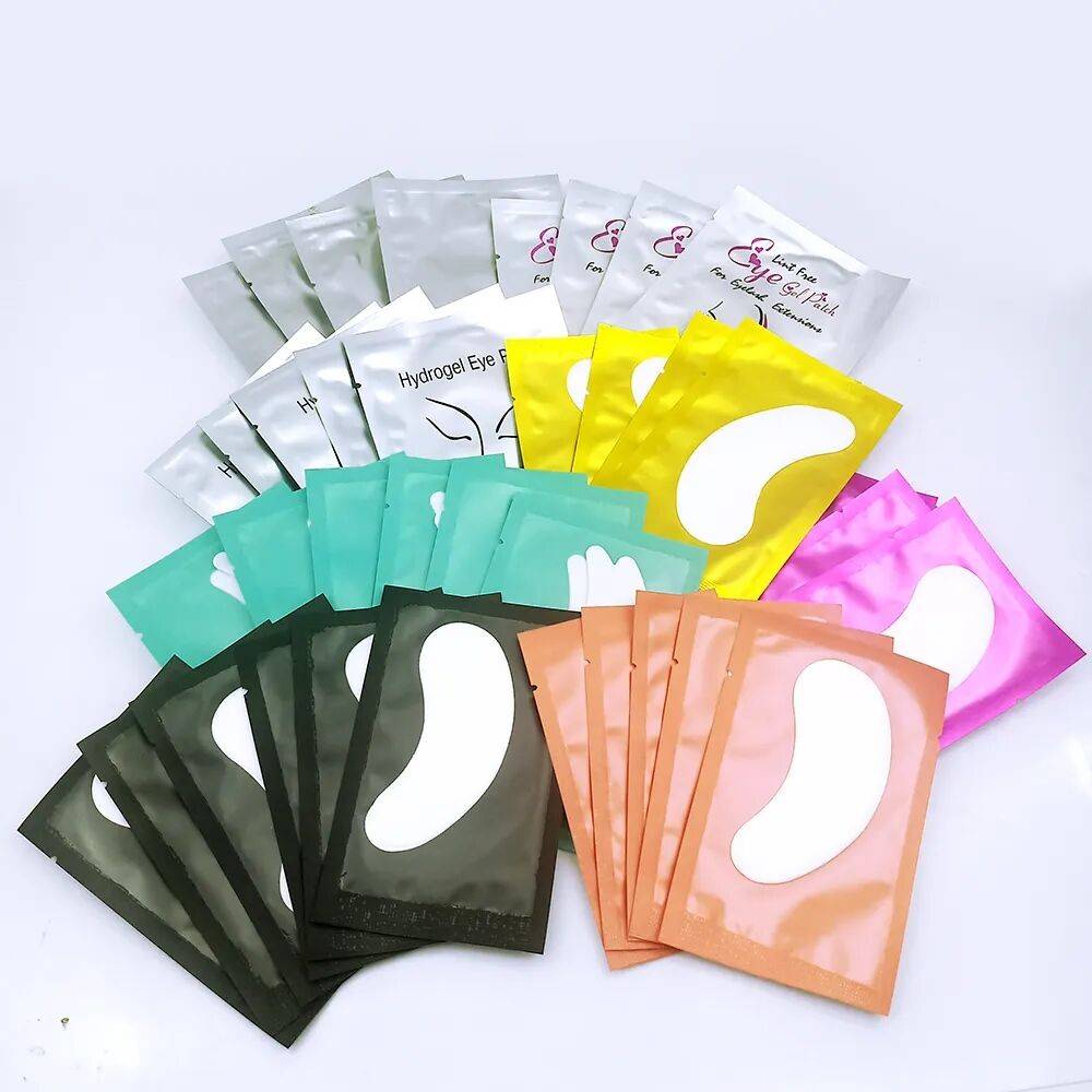 custom under eye patches hydrogel gel eyelash extension patch lash pad eyepads eye pads for eyelash extensions