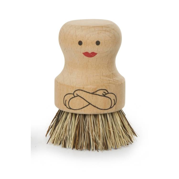 Diskborste i trä, Fru Scrubber, Kikkerland