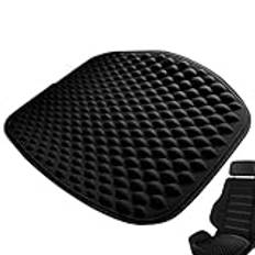 Dreuhuing Gel sittkudde, andningsbar kyldyna med halkfritt skydd, ergonomisk kylning bilsittdyna för långt sittande, vaxkakegeldyna för körning, flygplan, resor, kontorsstolar, rullstolar