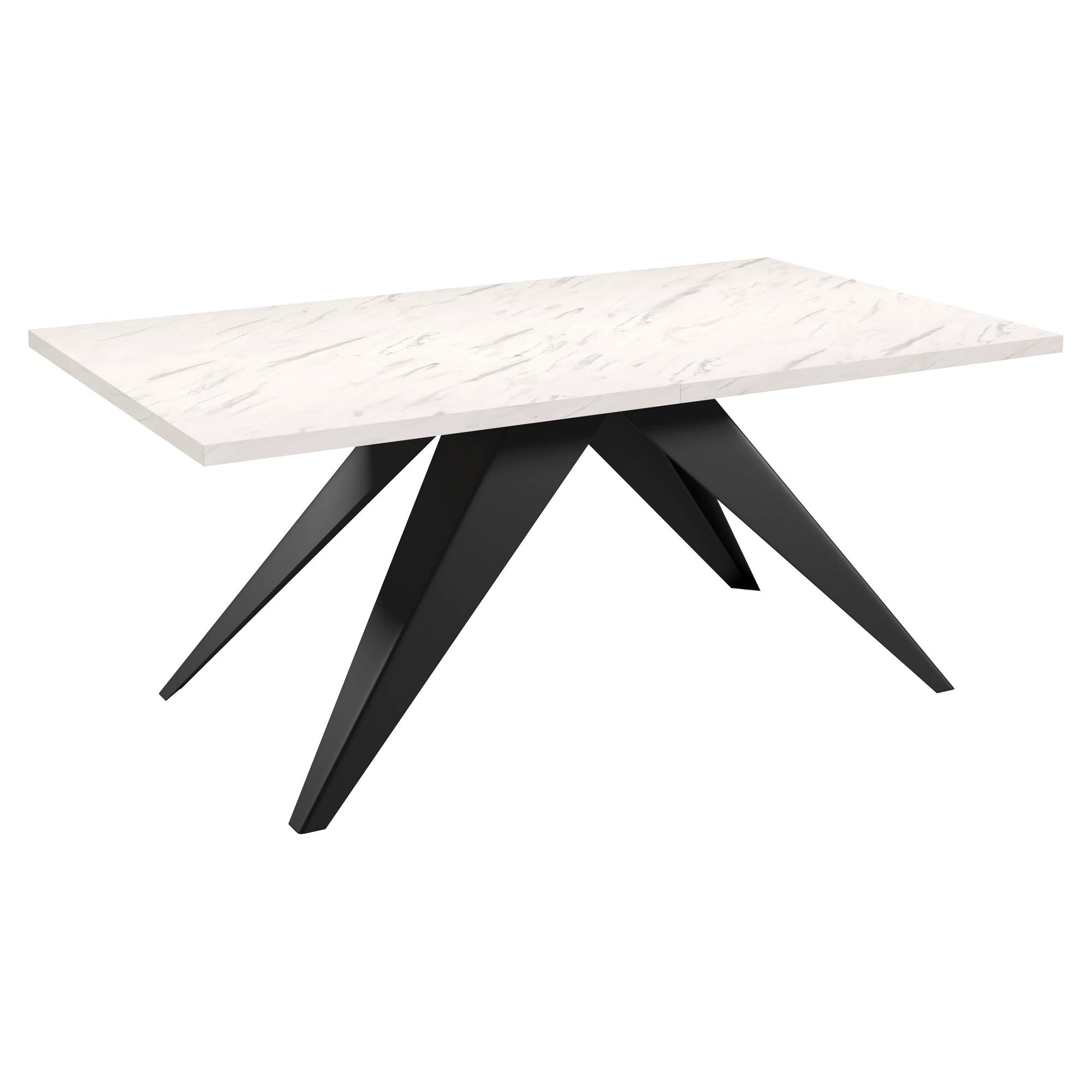 Matbord Utdragbart Pollux Bianco Marmor 140/240 cm