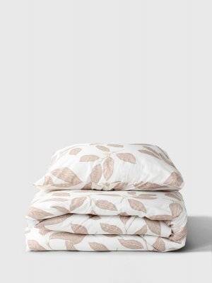 Påslakanset - Morris (beige) (Storlek: 150 x 210 cm)