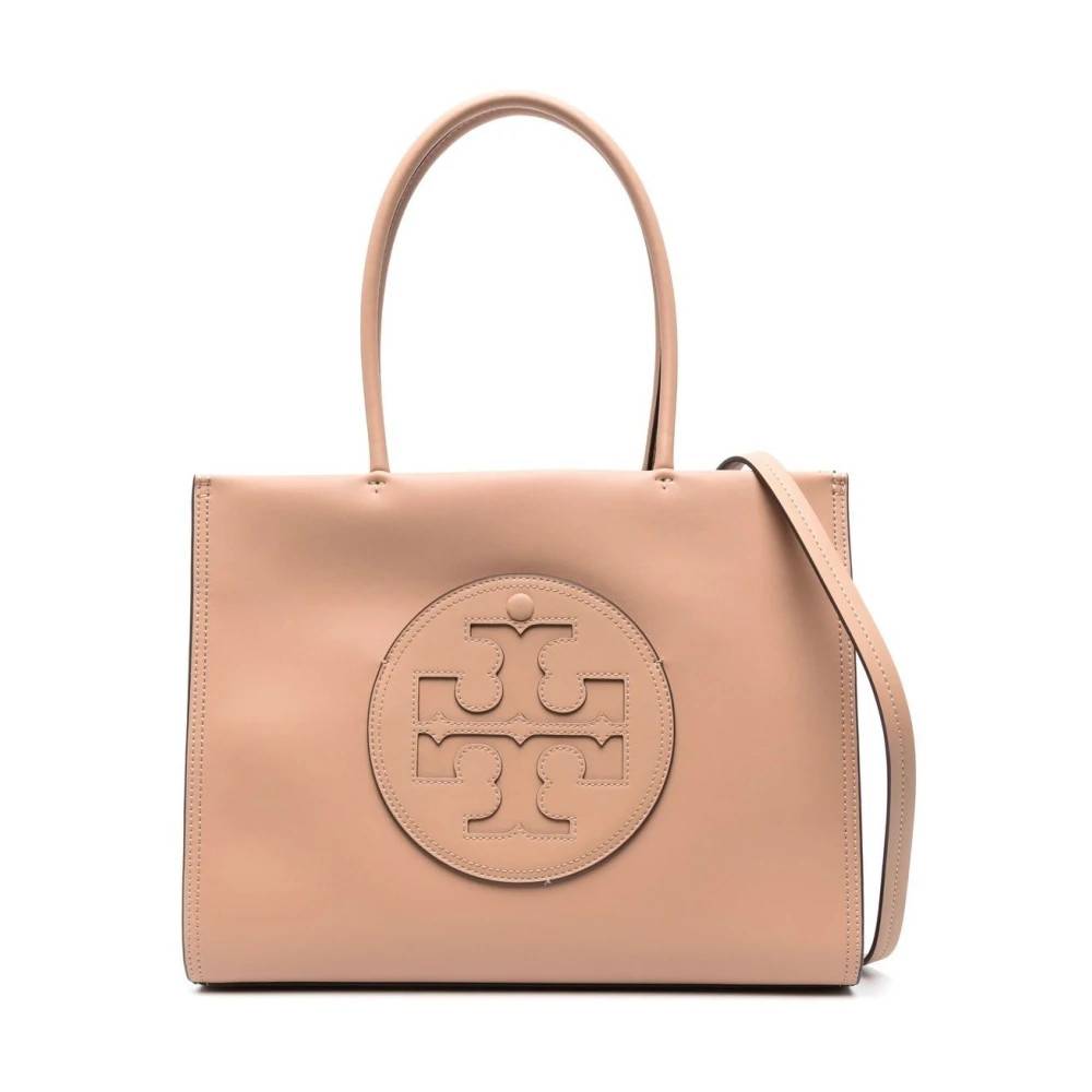 Tory Burch Ella Bio Small Tote Bag - Tasker - Dame - Beige - ONE SIZE - Uld