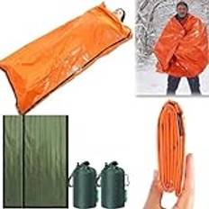 Utomhus nödsovsäck med visselpipa väskor camping multifunktionell vandring sovsäck varm vattentät vandring V6n2 Keep