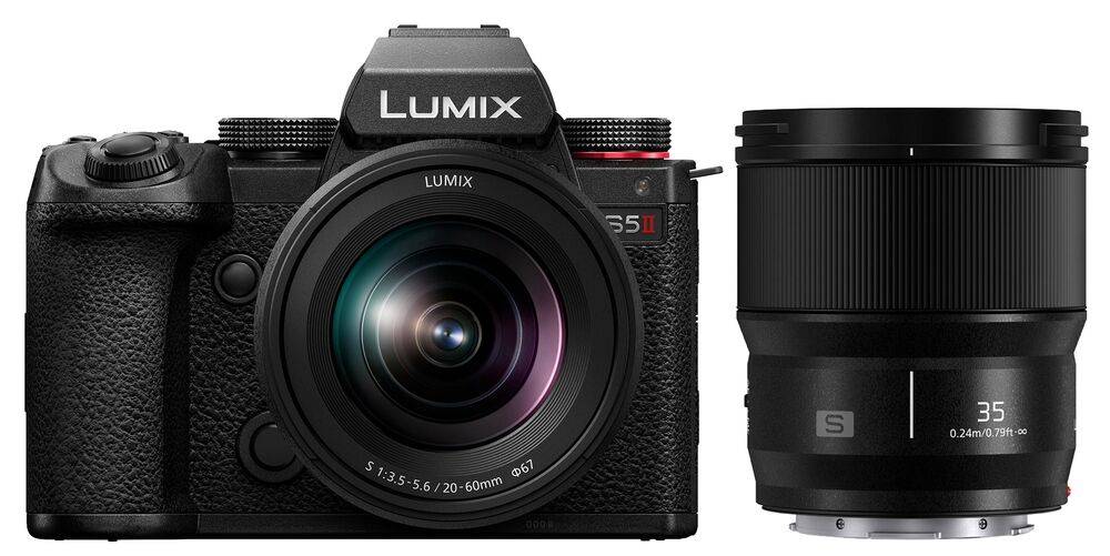 Panasonic Lumix DC-S5II + S 20-60mm f/3.5-5.6 + S 35mm f/1.8