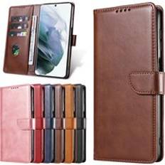 For Samsung Galaxy S23 ultra Leather Wallet Case Wallet Cover With Card Slot Phone Cases for samsung galaxy S23 plus