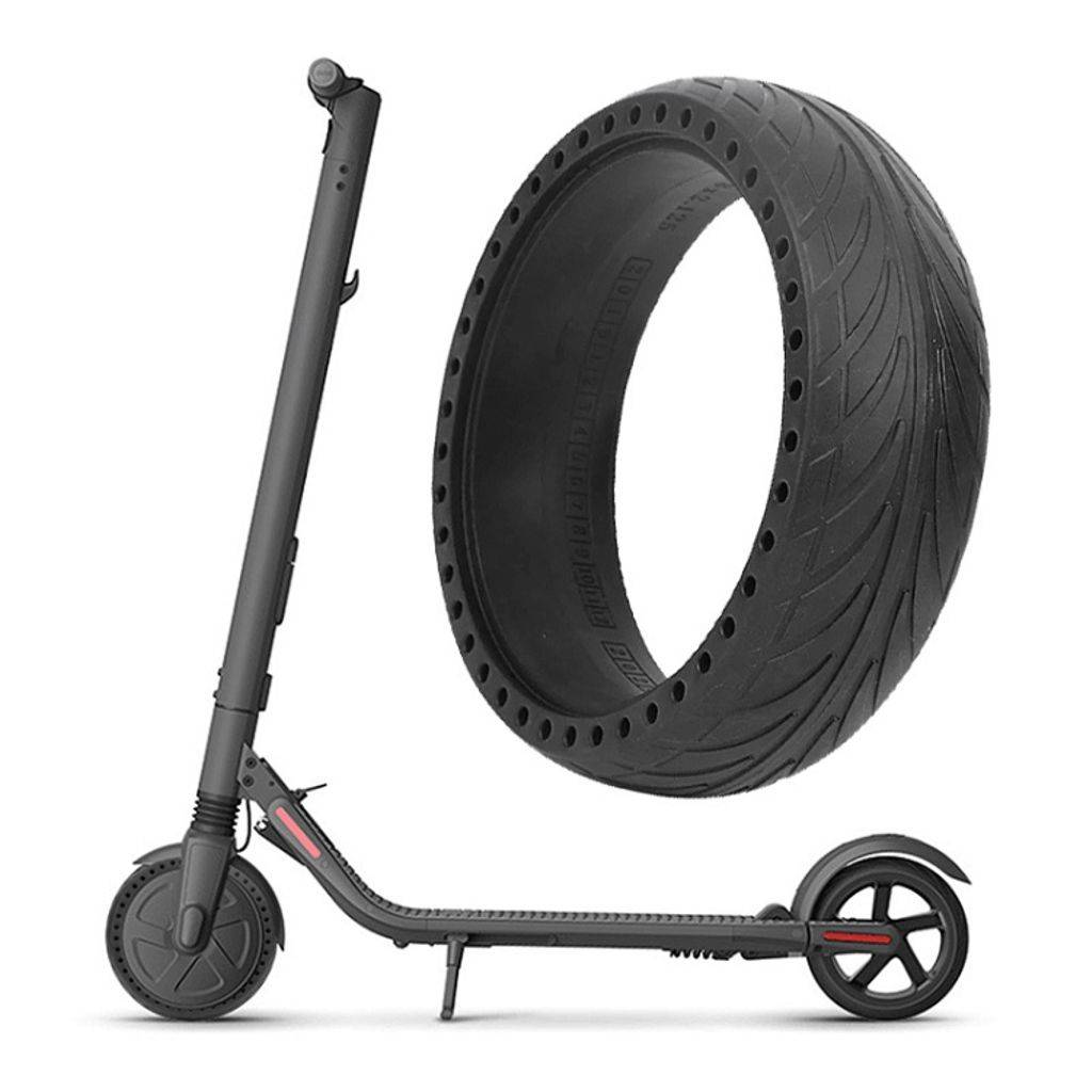 Ninebot ES1/2/4 ytterdäck 8x2.125 tum – Svart