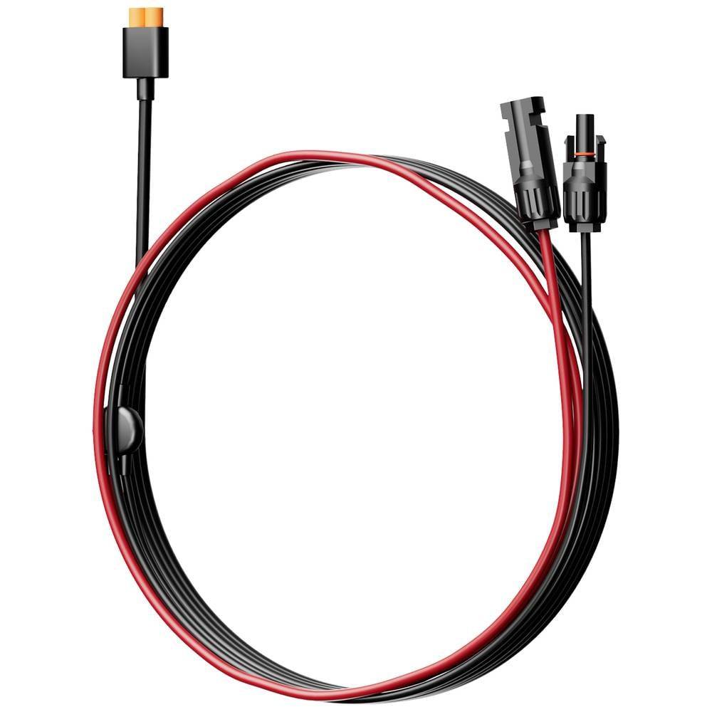 ECOFLOW EcoFlow Solarkabel MC4 auf XT60i (5 m) Anslutningskabel Svart