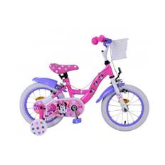 Disney Minnie Kids cykel - Piger - 14 tommer - Pink - To håndbremser