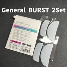 Esportstiger mus skridskor fötter för roccat kone pro air pure ultra burst pro core vit mus glider kurvkant isversion - Sprack general