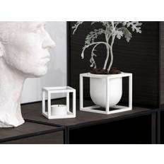 Audo Copenhagen Kubus Flowerpot 10 (hvid metal)