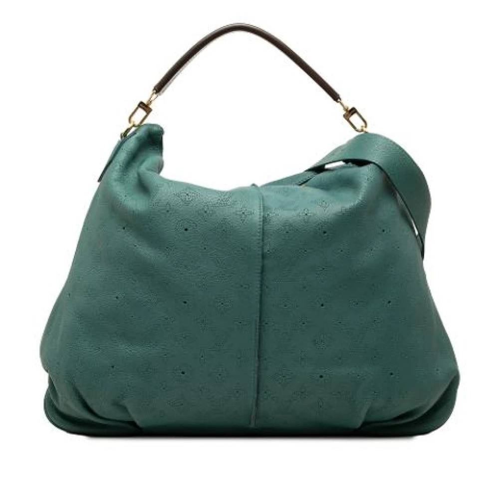 Louis Vuitton Vintage Pre-owned Mahina Selene MM - Vintage - Dame - Blå - ONE SIZE - Uld