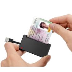 SmartCard og SIM-kortlæser USB Rocketek