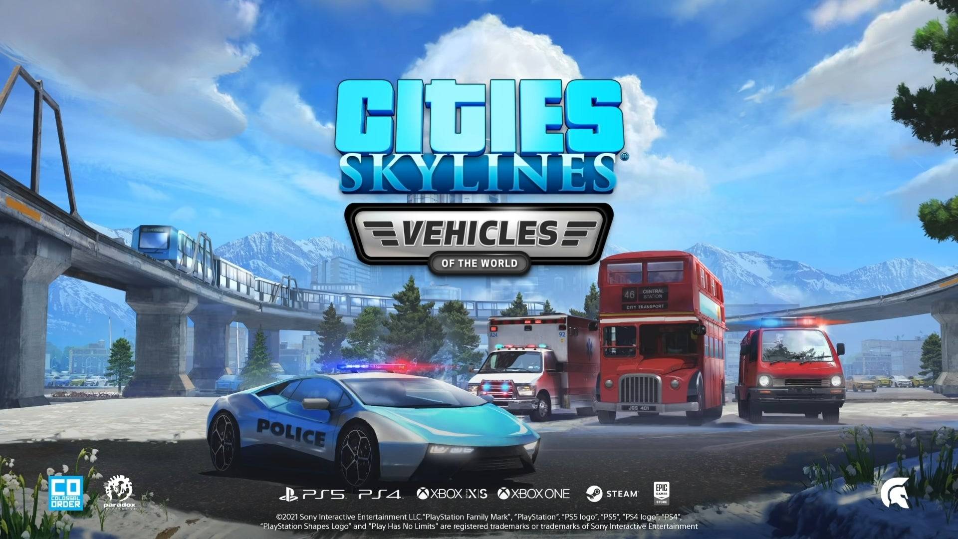 Cities: Skylines - Content Creator Pack: Vehicles of the World (Steam / PC) – Steam / Region free