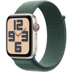 Apple Watch SE 2nd Gen 44mm LTE (Starlight Alu/Lake Green sportloop)