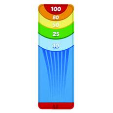 Legetæppe: Måltavle - 1 x 3 meter.