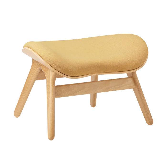 A Conversation Piece Ottoman - Oak / Summer shine - H: 43 cm - Umage