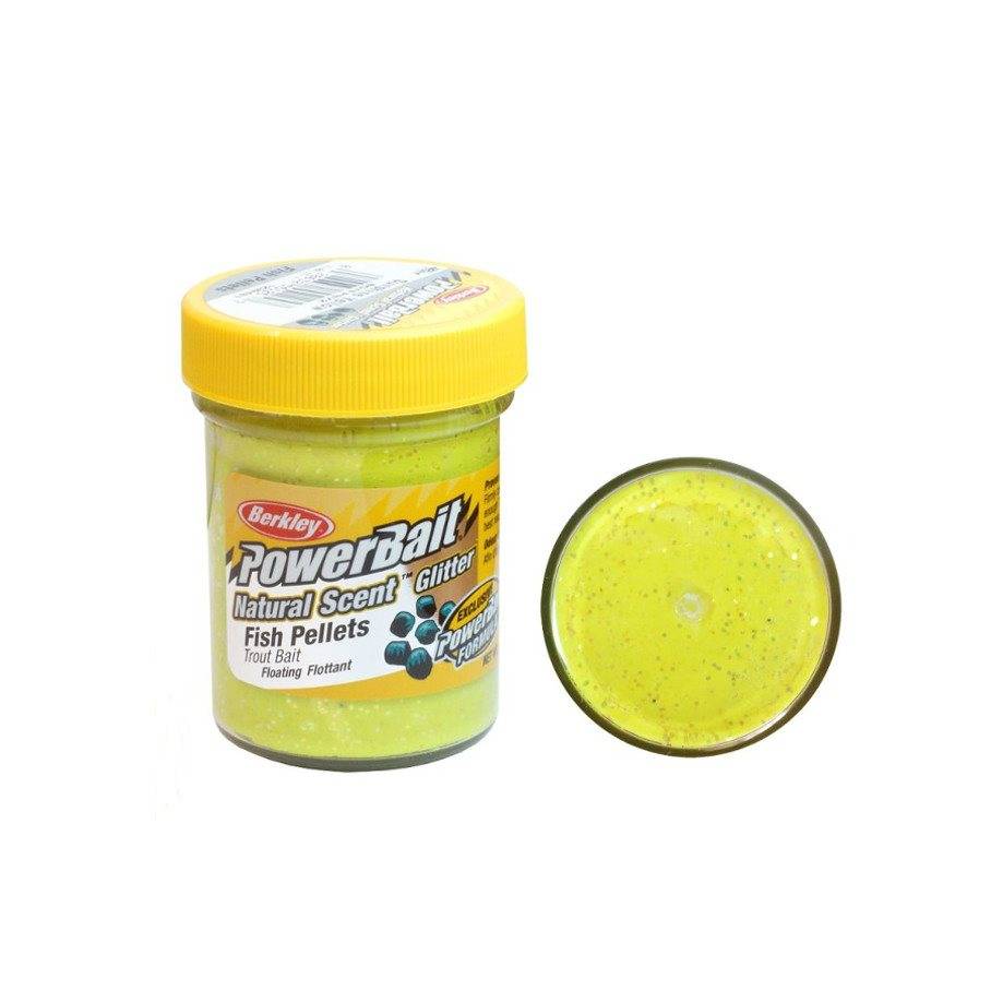 Powerbait Fish Pellets - SUNSHINE YELLOW (EN STL)