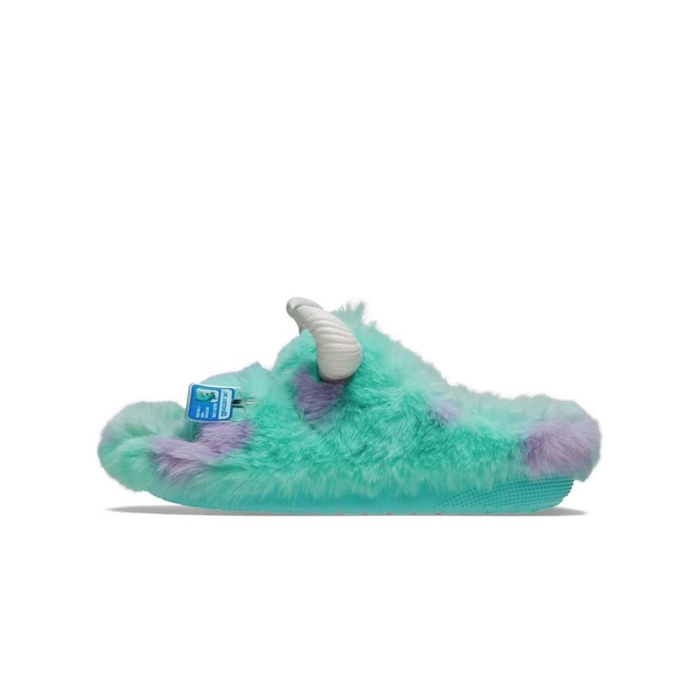Crocs Classic Cozzzy Sandal Monsters Inc. Sulley EU 46-47 grön