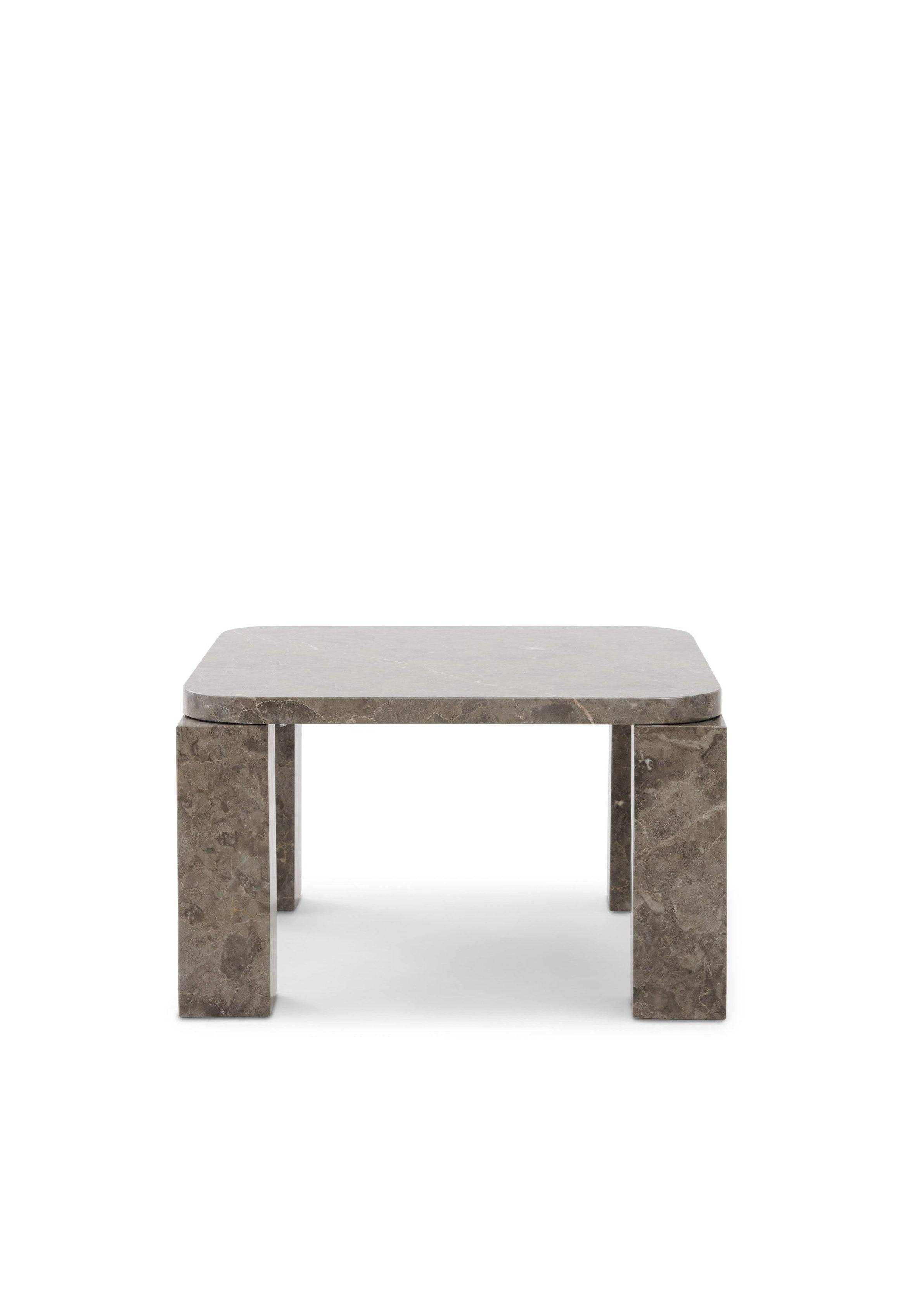 Atlas Sofabord 600x600, Gris Du Marais fra New Works - Jacobsen Plus