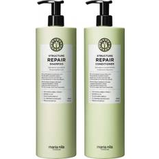 Maria Nila - Structure Repair Bundle Shampoo & Conditioner Duo 1000 ml