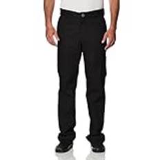 Herrbyxor från Dickies i cargostil, normal passform, rak modell, stretchig twill, stor storlek, 32W / 30L