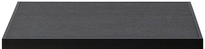 Square 2000 122x62 cm Soffbord Svart Ek