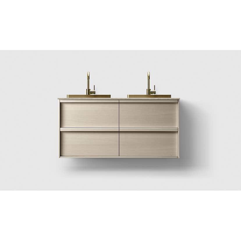Tvättställsskåp Haven H2/120 med Stenskiva och Handfat
