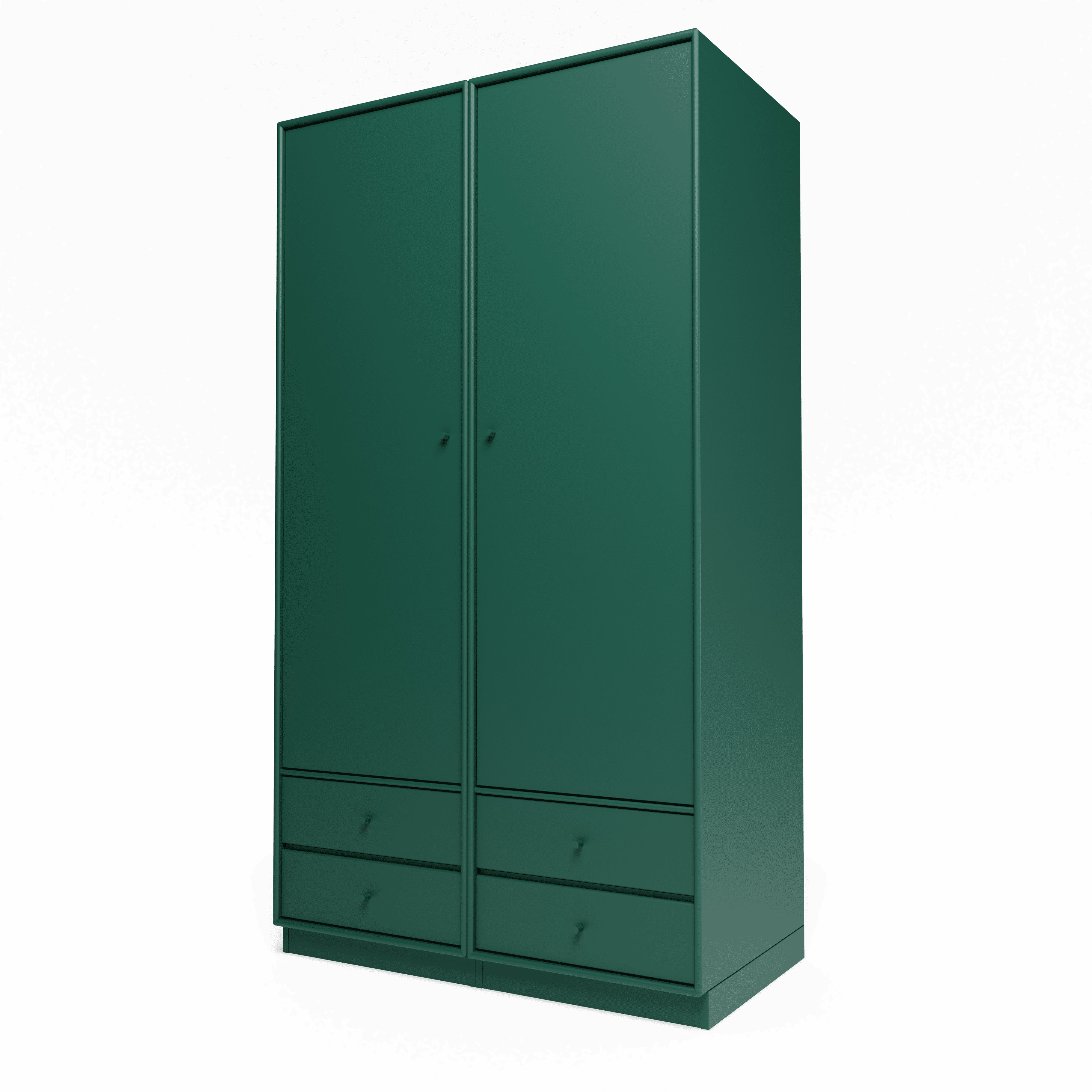 Attire IV garderobe, inkl. sokkel 7 cm fra Montana Pine - Jacobsen Plus