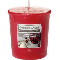 Yankee Candle Cherry & Vanilla Home Inspiration Samplers Votive Candle , 1 Pc