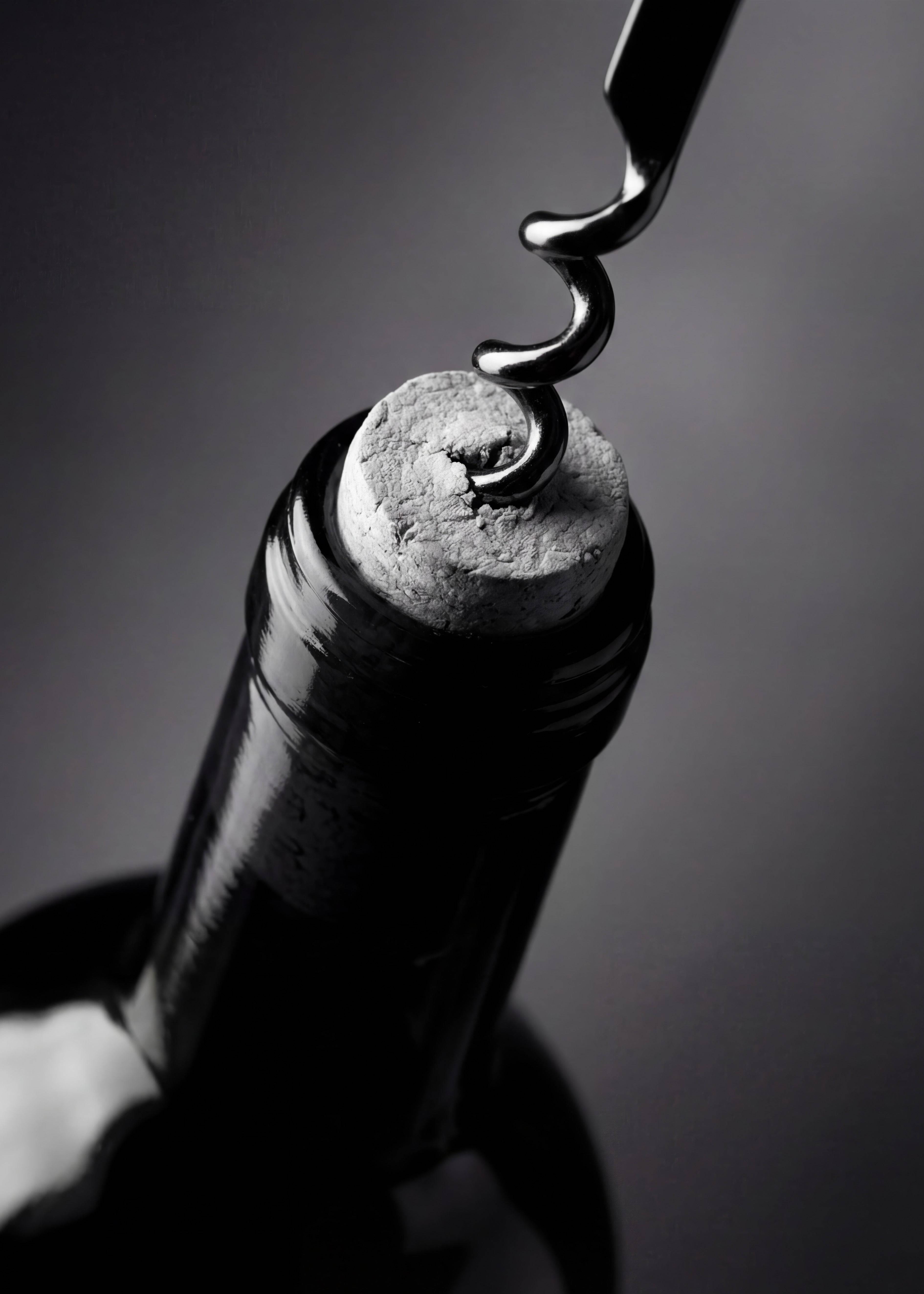 Opening Wine Bottle Poster - 70x100