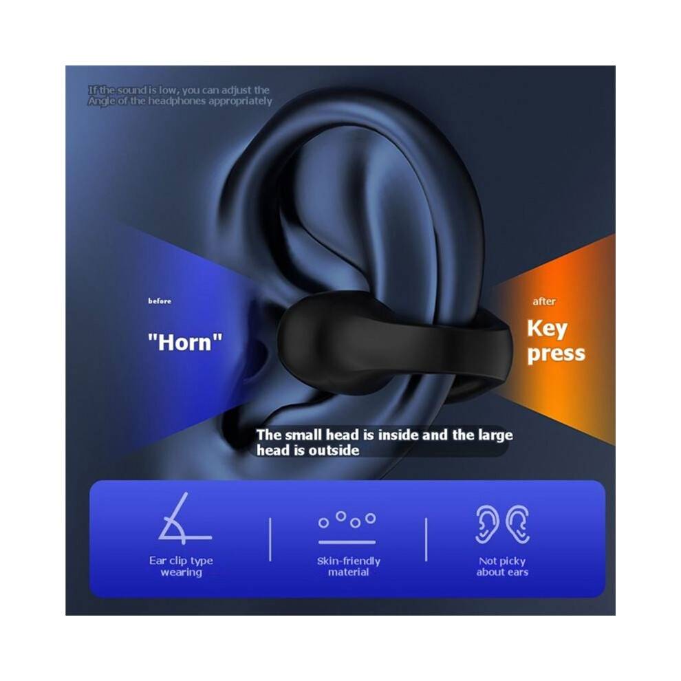 Wireless Headphones Versatile Wireless Earbuds Compatible 5.4 Waterproof Single Sports Headset A