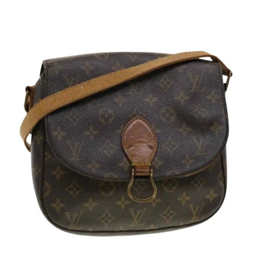 Louis Vuitton Vintage Pre-owned Vintage Monogram Skuldertaske - Vintage - Dame - Brun - ONE SIZE - Uld