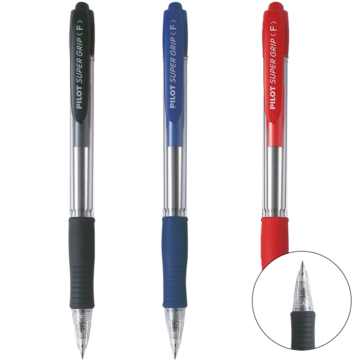 Kulspetspenna Pilot Super Grip Fine