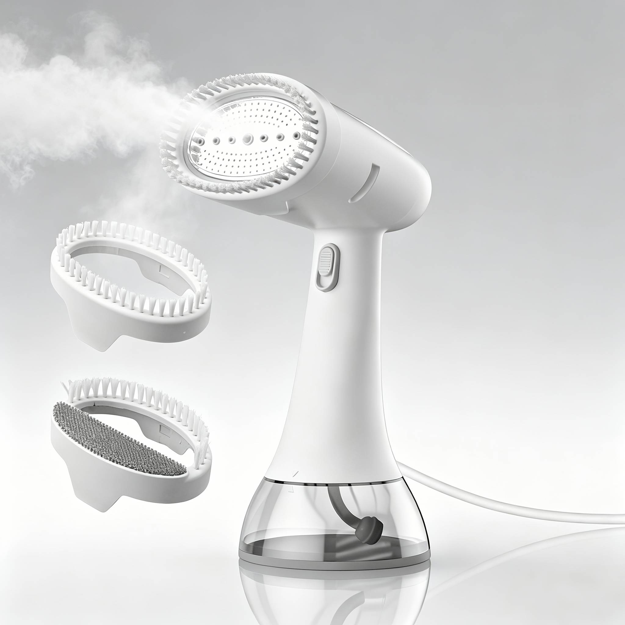 Local Ship New 1500w Handheld Steamer Iron, Portable Steam Ironing, Ironing Tool For Home And Travel, Quick Wrinkle Removal And Smoothing, 260ml Large Capacity Water Tank, 1.5m Power Cord
